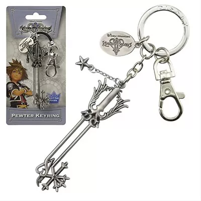 Disney Square Enix Kingdom Hearts Oath Keeper Pewter Key Chain • $10