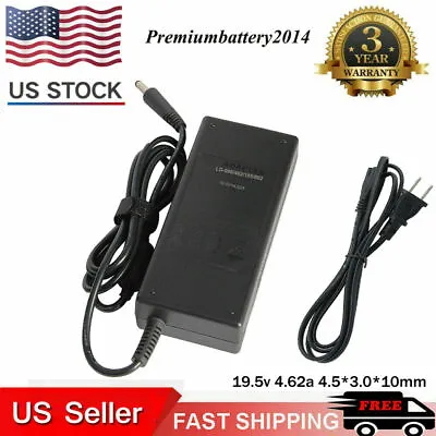  90W AC Adapter Laptop Charger For Dell XPS 15 9530 9550 9560 Power Supply Cord • $11.99