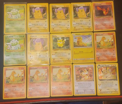 $10.50 • Buy Vintage Pokemon Card Lot. 15 Cards From The 90's 