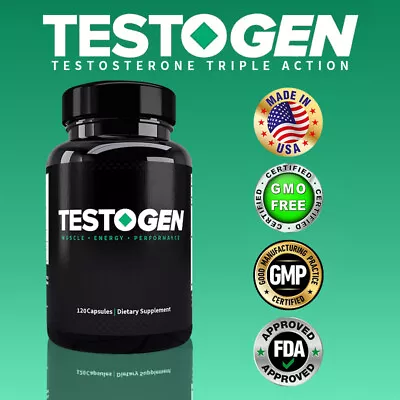 Testogen-Testosterone Booster For Improved Performance Muscle Buildingrecovery • $9.28