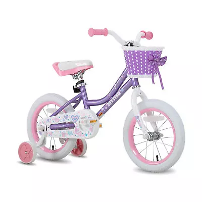 Joystar Angel Girls 16 In Kids Bike W/ Training Wheels Ages 4-7 (Open Box) • $97.36