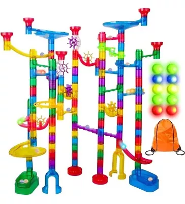 Meland Marble Run Sets For Kids - 153Pcs Marble Race Track Marble Maze       184 • $27