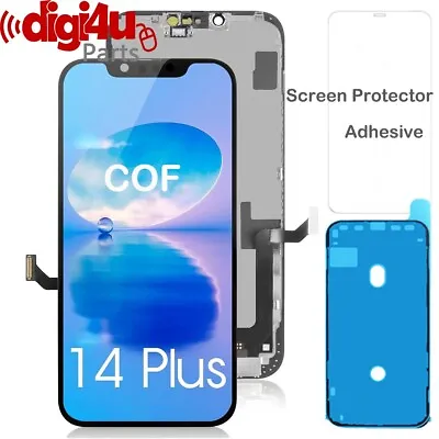 For IPhone 14 Plus COF LCD Display Digitizer Screen Replacement Glue+Protector • £48.99