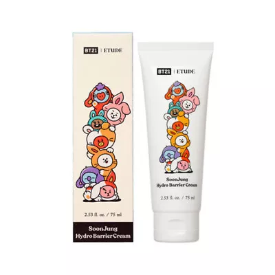 [ETUDE HOUSE] BT21 X Soon Jung Hydro Barrier Cream - 75ml / Free Gift • $20.20