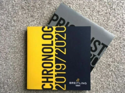 £9.99 • Buy Breitling 2019 / 2020 Watch Catalogue Brochure 266 Pages UK Issue And Price List