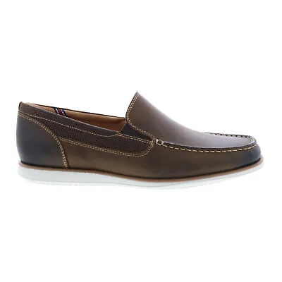 Florsheim Atlantic Venetian Mens Brown Loafers & Slip Ons Casual Shoes • $46.99