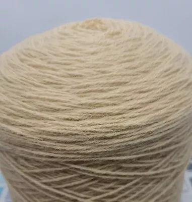 4 Lb 14.9 Oz Wool Yarn Weaving  Knitting Art Lot 800 Ypp Yellow  • $40