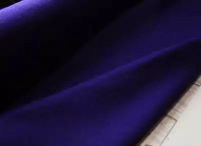 Royal Purple Wool Fabric By The Yard X 58  Wide • $9.49