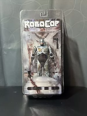 NECA ROBOCOP ACTION FIGURE BATTLE DAMAGED  25th ANNIVERSARY  7” • $40