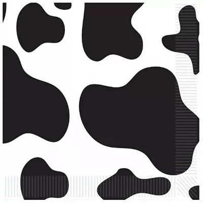 Cow Print Beverage Napkins • £6.22