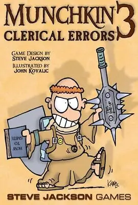 Card Games Munchkin Expansions And Upgrades Munchkin 3: Clerical Errors • $19.34