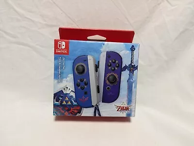 Nintendo Switch JoyCon The Legend Of Zelda Skyward Sword HD Joy-Con Controller • $165