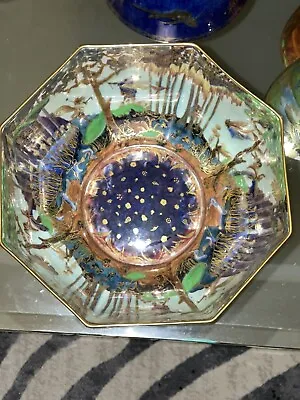 Very Large Wedgewood Fairyland Lustre Bowl C.1920 Designed By Daisy Makeig-Jones • £2599