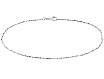 Cable Chain Bracelet In Platinum (9 Inches) • $179