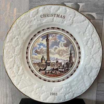 Coalport Christmas 1983 Collectors Plate “TRAFALGAR SQUARE” • £6