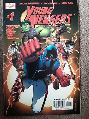 Young Avengers #1 2005 Marvel Comics 1st Team App And 1st App Kate Bishop  • £50