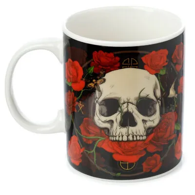 Skulls & Roses Porcelain Mug - Brand New & Boxed • £7.25