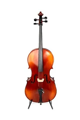 SanMarco Cello DCE-300 1/2Flamed Maple Back/side Ebony Parts • $950