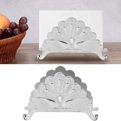 Retro Serviette Holder Table Napkin Rack Tissue Dispenser Ornament Accessory FIG • £13.54