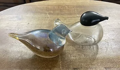 Gorgeous Hand Blown Art Studio Glass Ducks Art Glass Murano • $40