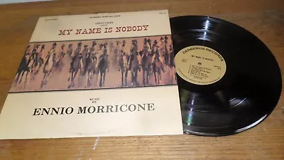 ENNIO MORRICONE My Name Is Nobody The Original Soundtrack Album '79 Lp Cerberus! • $15