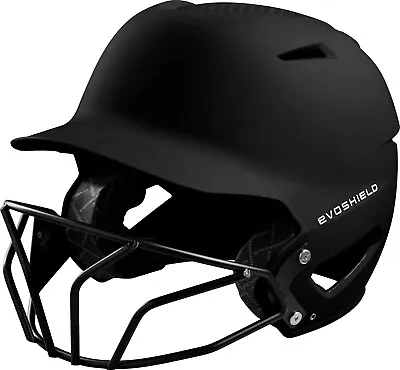 EvoShield XVT Matte Batting Helmet Fastpitch Softball With Facemask • $49.99