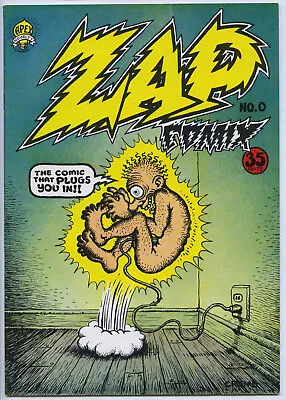 ZAP COMIX #0 (3rd) - 5.0 OW - Entire Book By Crumb • $39