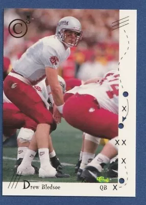 DREW BLEDSOE 1993 Classic C3 RC Collector's Club Gold Crown Lasercut #7 Rookie* • $7.25