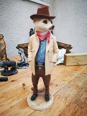 £8 • Buy COUNTRY ARTISTS  DUKE  MEERKAT FIGURINE APPROX 28cm TALL CA04275 UNBOXED