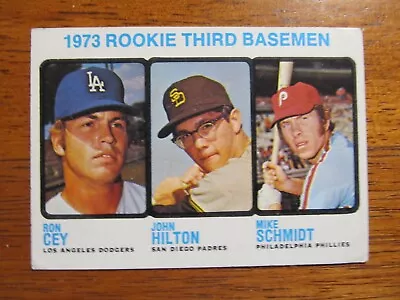 1973-Topps #615 Mike Schmidt Rc G/VG+ • $155.99