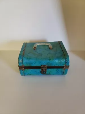 VTG 50's Blue  Small Train Case • $25