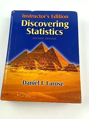 Discovering Statistics Second  Instructor's Edition Hardcover Daniel T Larose • $23.09