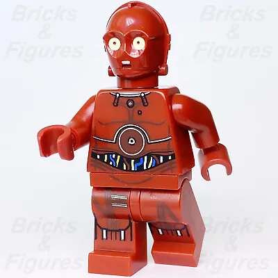 Star Wars LEGO® TC-4 Protocol Droid Red The Phantom Menace Minifigure 5002122 • $22.72