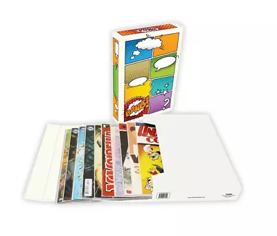 BCW Comic Book Stor-Folio Storage Portfolio Box Carrying Case - Comic Pow Design • $13.99