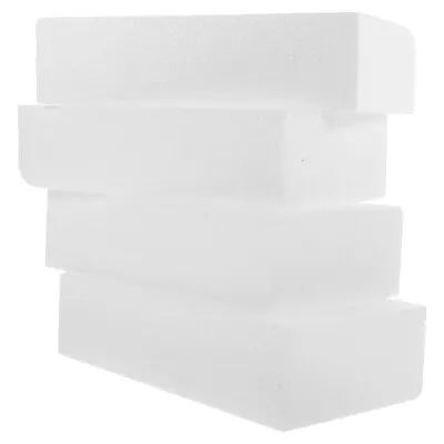 4pcs Foam Blocks For Crafts: DIY Sculpting Polystyrene Cubes-GN • $9.21