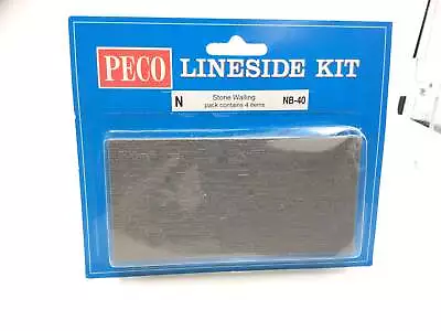 Peco NB-40 N Gauge Stone Walling Sheets (Pack 4) • £7.99