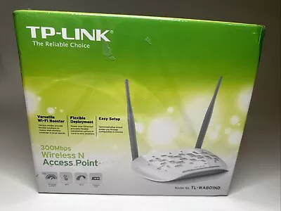 TP-LINK 300Mbps Wireless N Access Point AP Bridge Repeater Multi SSID TL-WA801ND • $19.99