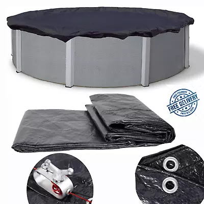 Blue Wave Bronze 8-Year 18-ft Round Above Ground Pool Winter Cover Free Shipping • $35.98