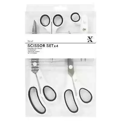 Xcut Scisscors For Art & Craft School Home Crafting Clubs Children Kids • £13.59