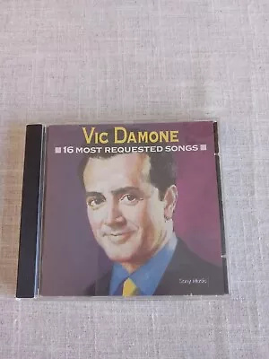 £6 • Buy VIC DAMONE CD 16 Most Requested Songs Sony Music  FREE UK POST