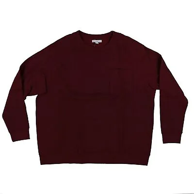 And Now This Mens Fleece Sweatshirt Pullover Long Sleeve Crew Neck L Xl New Nwt • $9.99