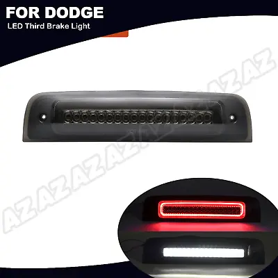 For 09-2018 Dodge Ram 1500 2500 3500 Smoked LED 3rd Third Brake Light Cargo Lamp • $44.86