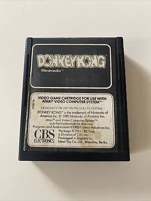 Donkey Kong Atari 2600 Tested • $40