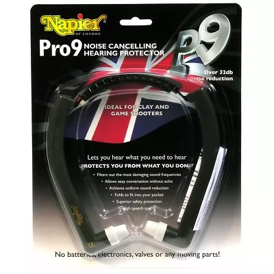 £31.99 • Buy Pro 9 Hearing Protection From Napier - Ear Plugs Muffs Shooting