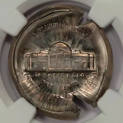 $1249.97 • Buy NGC MS66 Huge Mushroom Multistruck Broadstruck Brockage Nickel Mint Error Wow