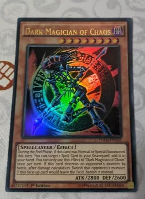 Dark Magician Of Chaos YGLD-ENC02 Ultra Rare 1st Ed Yugi's Legendary Decks • $8