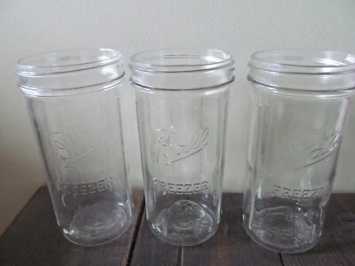$24.99 • Buy Vtg BALL Freezer Jar Set-3