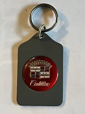 1970s-80s 🇺🇸 VINTAGE “CADILLAC “ KEY CHAIN/ FOB/METAL/CHROME 👀LQQK • $25