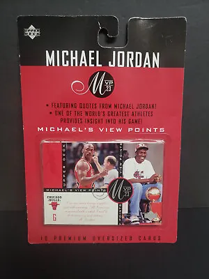 Michael Jordan MVP 23 View Points 10 Card Set Upper Deck Factory Sealed Bulls • $19.49