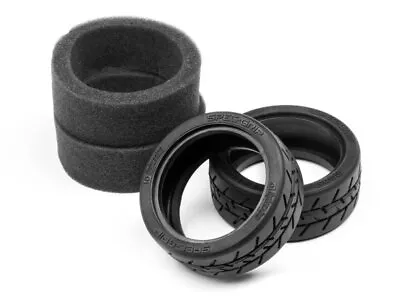 HPI Racing 1/10th Scale Touring Car K Compound 26mm Spec-Grip Tires 2pcs 113717 • $10.99